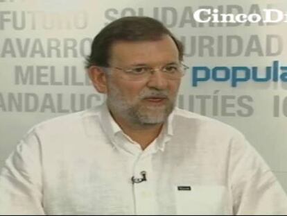 Rajoy califica de "insulto" la subida de impuestos que planea el Gobierno