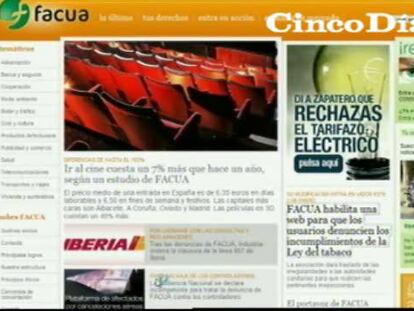 Facua habilita una página web para denunciar las infracciones de la Ley Antitabaco