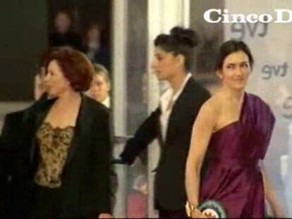 La 'Ley Sinde', protagonista en la alfombra roja de los Goya