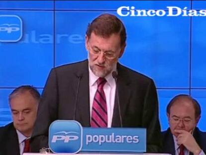 Rajoy: "Se puede cumplir el objetivo de déficit si el Gobierno habla a calzón quitado"