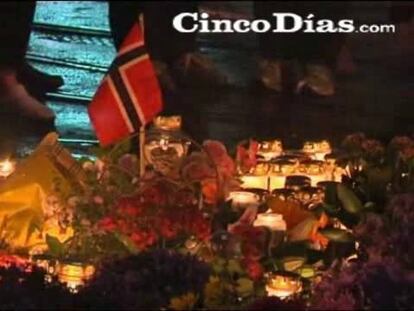 Homenaje en Oslo a las víctimas de la masacre