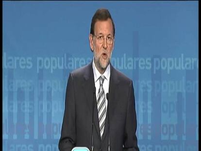Mariano Rajoy: "No hay tarea más ilusionante que sacar a España de la crisis"