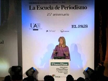 Discurso de Arianna Huffington en los Premios Cinco Días