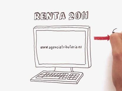 Renta 2011: Cómo conseguir el borrador y confirmar la declaración