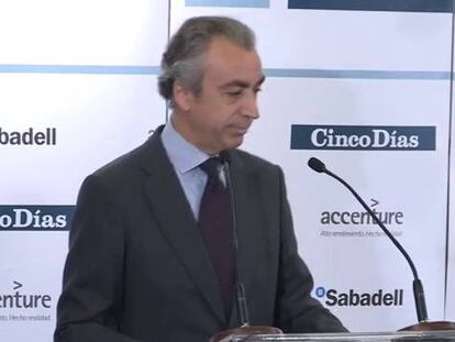 El secretario de Estado de Hacienda, Miguel Ferre