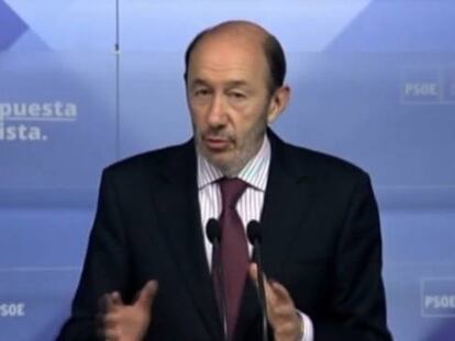 Rubalcaba: "Bankia pasará a la historia como el mayor desastre conocido"