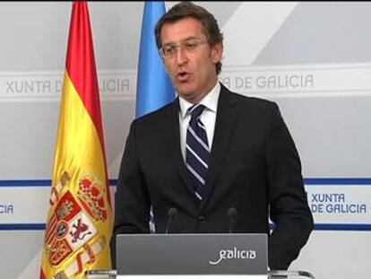 Feijóo anuncia el adelanto de las elecciones gallegas