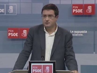 Óscar López: "Estaría bien que Rajoy tomara ejemplo de algunas políticas del señor Hollande"