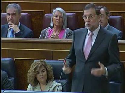 Rajoy supedita el rescate a la prima y Rubalcaba exige votarlo en el Congreso