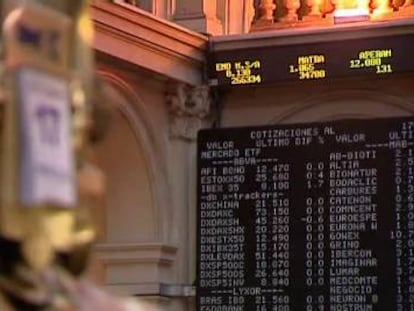 La prima de riesgo cae por debajo de los 400 puntos