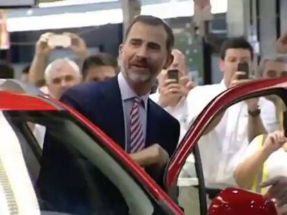 El nuevo Opel Mokka arranca con Felipe VI al volante