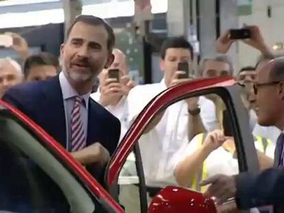 El nuevo Opel Mokka arranca con Felipe VI al volante