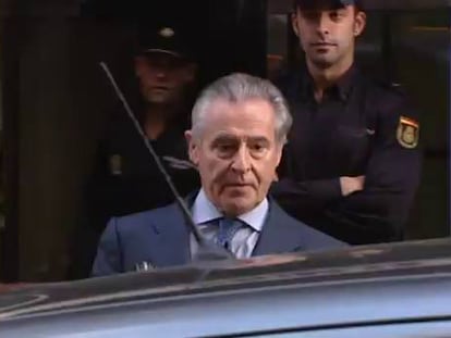 El juez Andreu fija para Blesa una fianza civil de 16 millones y de tres para Rato