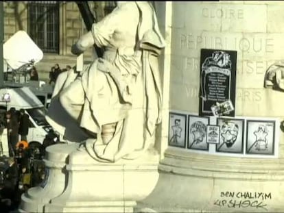 Millonaria manifestación en París contra el ‘yihadismo’