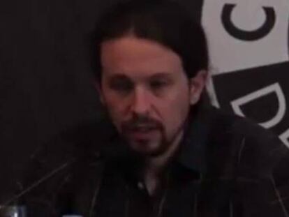 Pablo Iglesias: "Monedero ha presentado su dimisión y la he aceptado"