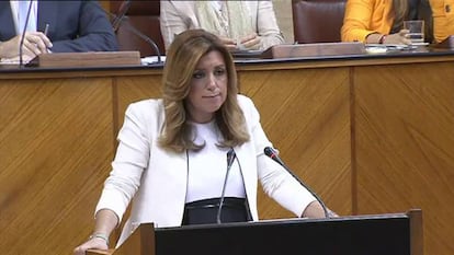 El Parlamento de Andalucía dice ‘no’ a Susana Díaz