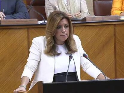 El Parlamento de Andalucía dice ‘no’ a Susana Díaz