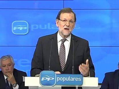 Rajoy da el banderazo de salida a las elecciones generales