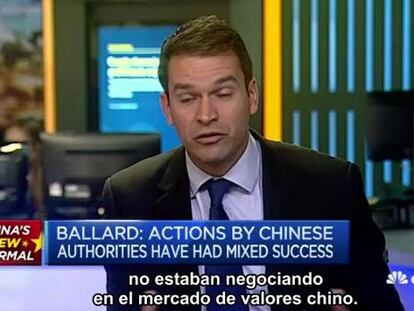 Las medidas estatales en las acciones chinas son “excepcionales”