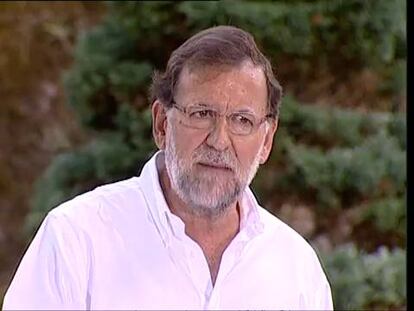 Rajoy insta al PP a evitar una gran coalición de izquierdas