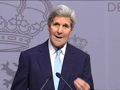 Kerry elogia el crecimiento de España tras "años de sacrificios"