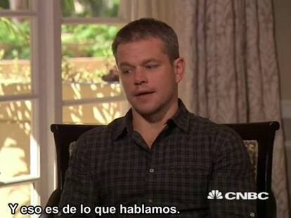 La misión de Matt Damon y Marte