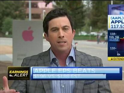 Apple supera ingresos brutos y netos