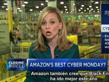 Cyber Monday ajetreado en Amazon