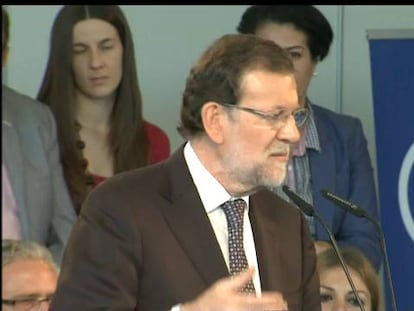 Rajoy: quien encuentre empleo no pagará IRPF el primer año