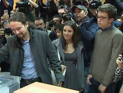 Iglesias pide una alta participación: Podemos ha hecho “sus deberes”