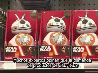 "Gran demanda de los productos de Star Wars"