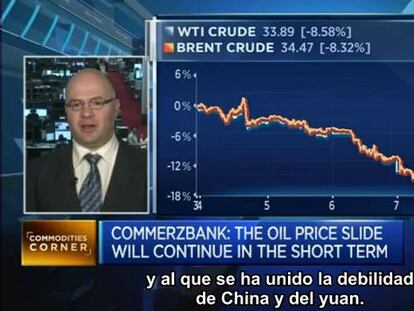 Los precios del petróleo están bajos a un nivel injustificable: director ejecutivo de Commerzbank