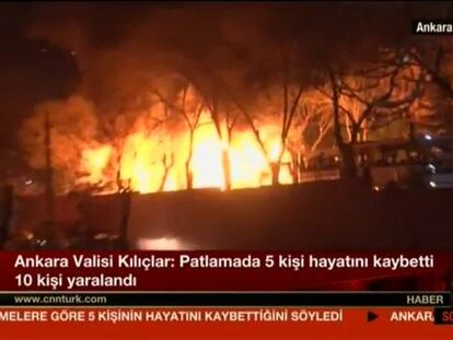 Una explosión en Ankara deja al menos 28 muertos y 61 heridos