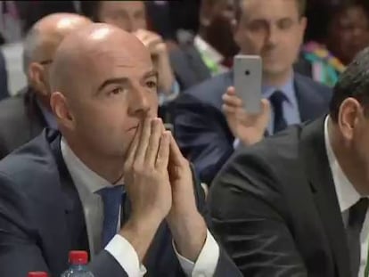 La FIFA elige a Gianni Infantino como nuevo presidente