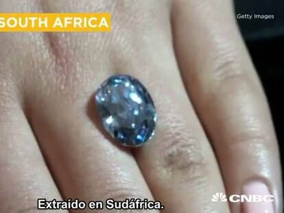 Se subasta el mayor diamante azul que existe