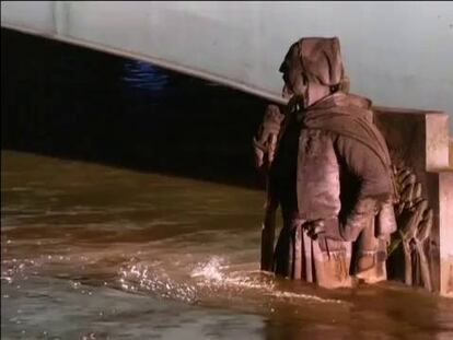 Inundaciones en París por la crecida del río Sena.