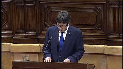 Puigdemont se someterá a una moción de confianza en septiembre