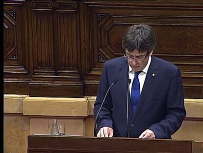 Puigdemont se someterá a una moción de confianza en septiembre