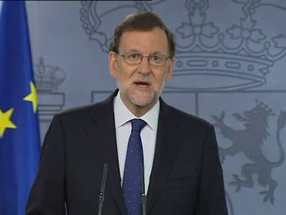 Rajoy: "Los ciudadanos españoles no se verán afectados"