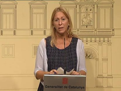 El Gobierno pide al TC que actúe contra Carme Forcadell