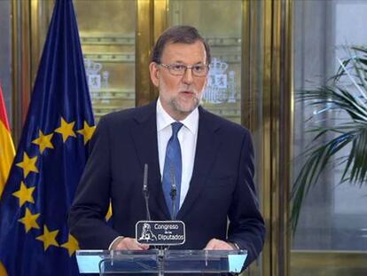 Rajoy: "el acuerdo de investidura es positivo pero insuficiente"