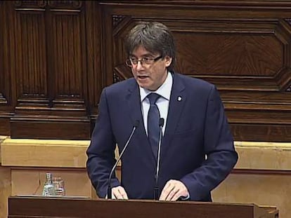 Puigdemont convocará el referéndum en septiembre de 2017