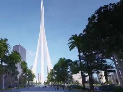 Dubái comienza el mayor coloso de Calatrava