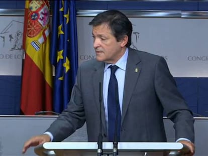 Fernández comunica al Rey que el PSOE se abstendrá