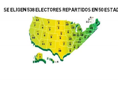 Guía para seguir las elecciones EE UU: ¿a qué hora se sabrá el resultado?