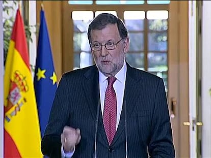 El año 2016, según Rajoy: “Se han evitado males mayores”