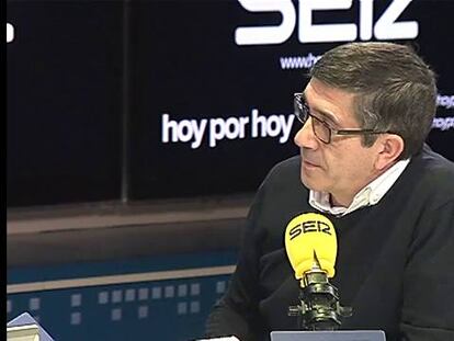 Patxi López: "He sido leal a Pedro Sánchez y ahora soy leal a un proyecto en el que creo"