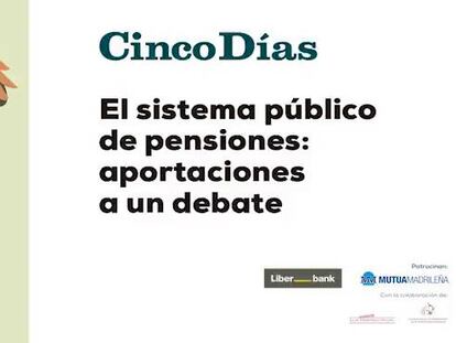 Fátima Báñez, Felipe González, Javier Fernández y Miquel Roca, en el debate de Cinco Días