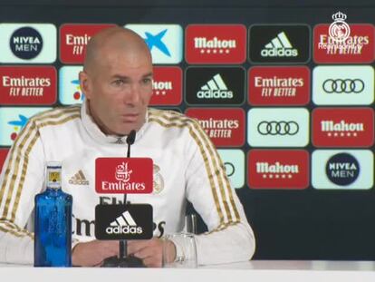Zidane: “Espero que la gente reciba bien a Lopetegui”