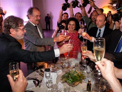 Uma festa do jornalismo global